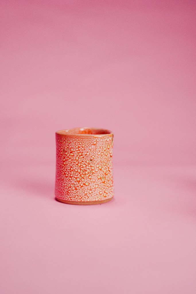 OUL │ LATTE HEART CUP │ CORAL BURST