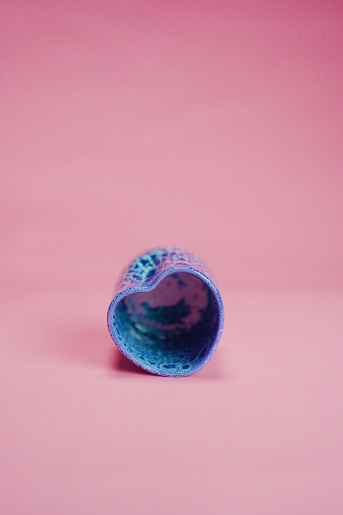 OUL │ LATTE HEART CUP │ AZURE