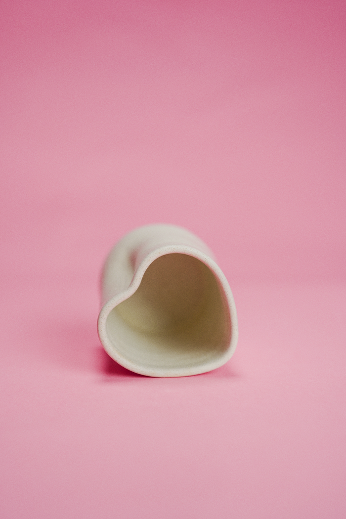 OUL │ LATTE HEART CUP │ STONE