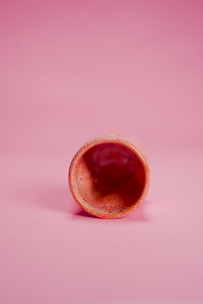 OUL │ DENTED ESPRESSO CUP │ CORAL BURST