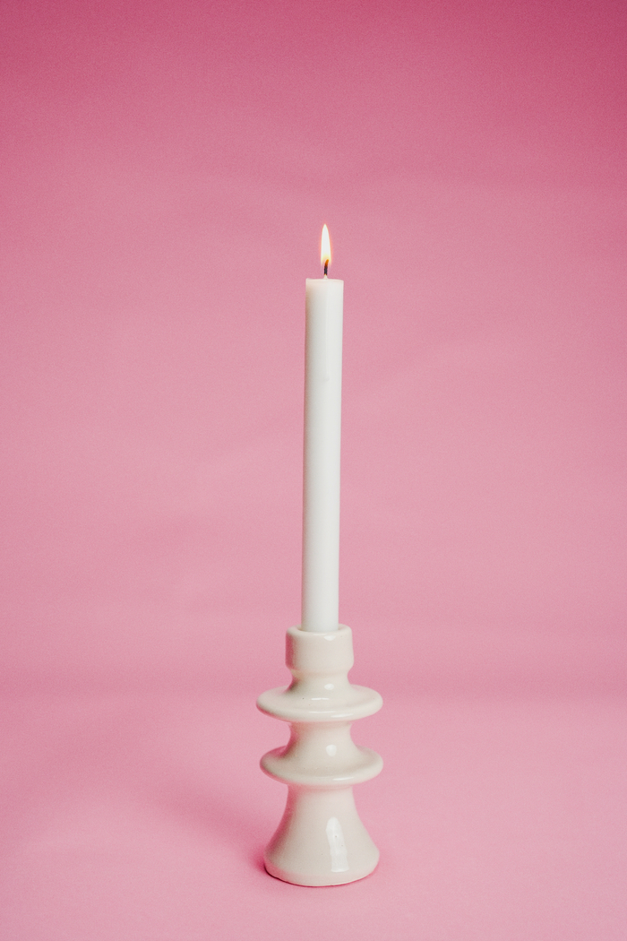 OUL │ CANDLE HOLDER │ SNOW BEIGE II